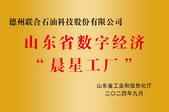 山東省數字經(jīng)濟晨星工廠(chǎng)